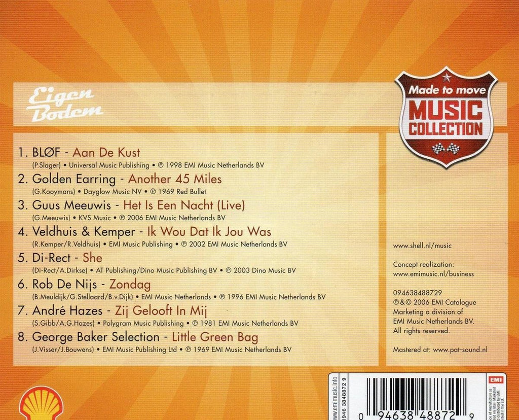 Made to move music collection – eigen bodem – CD