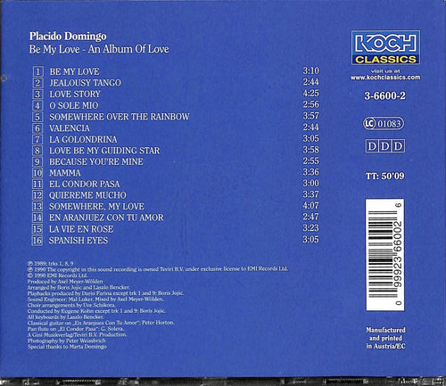 Be my love – CD