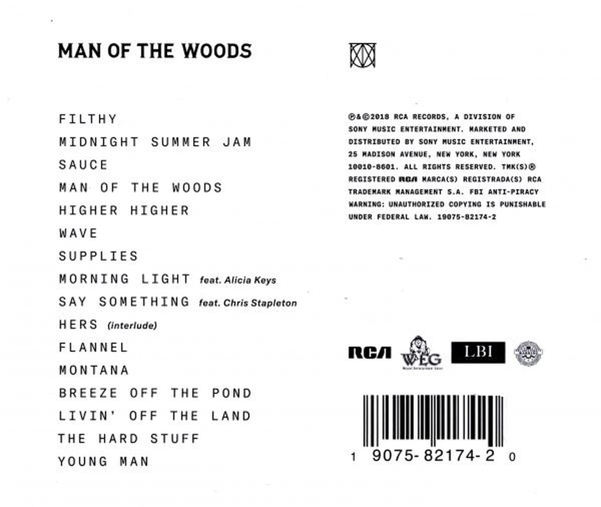 Man of the woods – CD