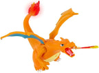 Pokémon: charizard with pikachu and launcher deluxe 6 inch feature figure