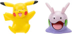 Jazwares pokémon battle figure pack mini figure 2-pack pikachu & goomy 5 cm mini-figuur