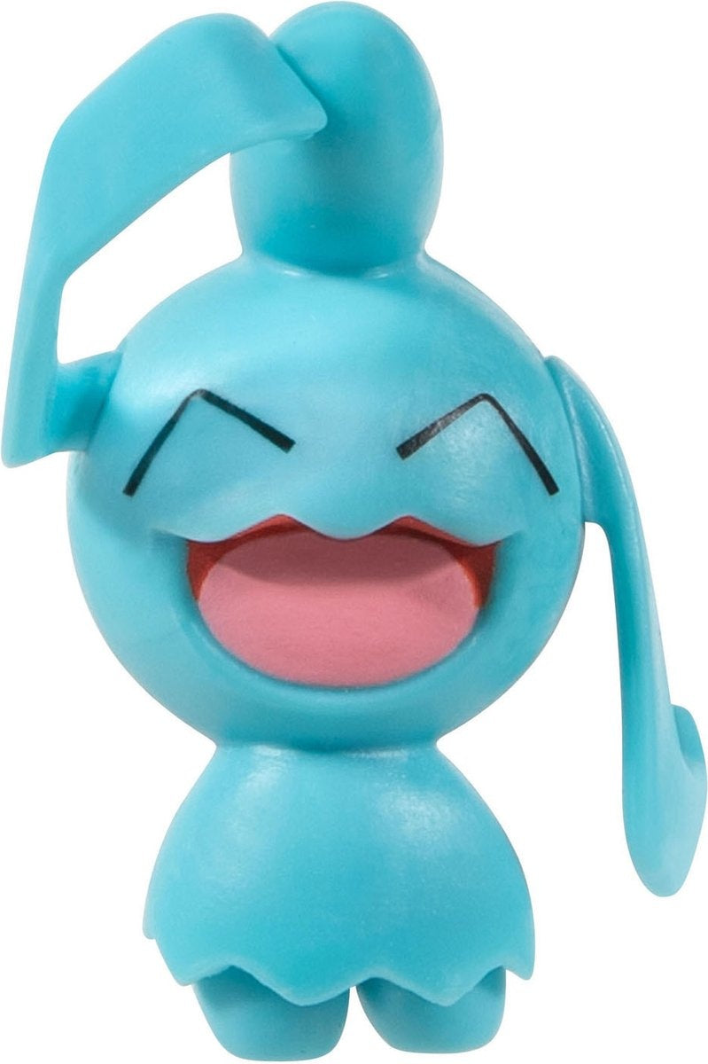 Pokémon surprise attack game chimchar with poké ball vs. wynaut with friend ball