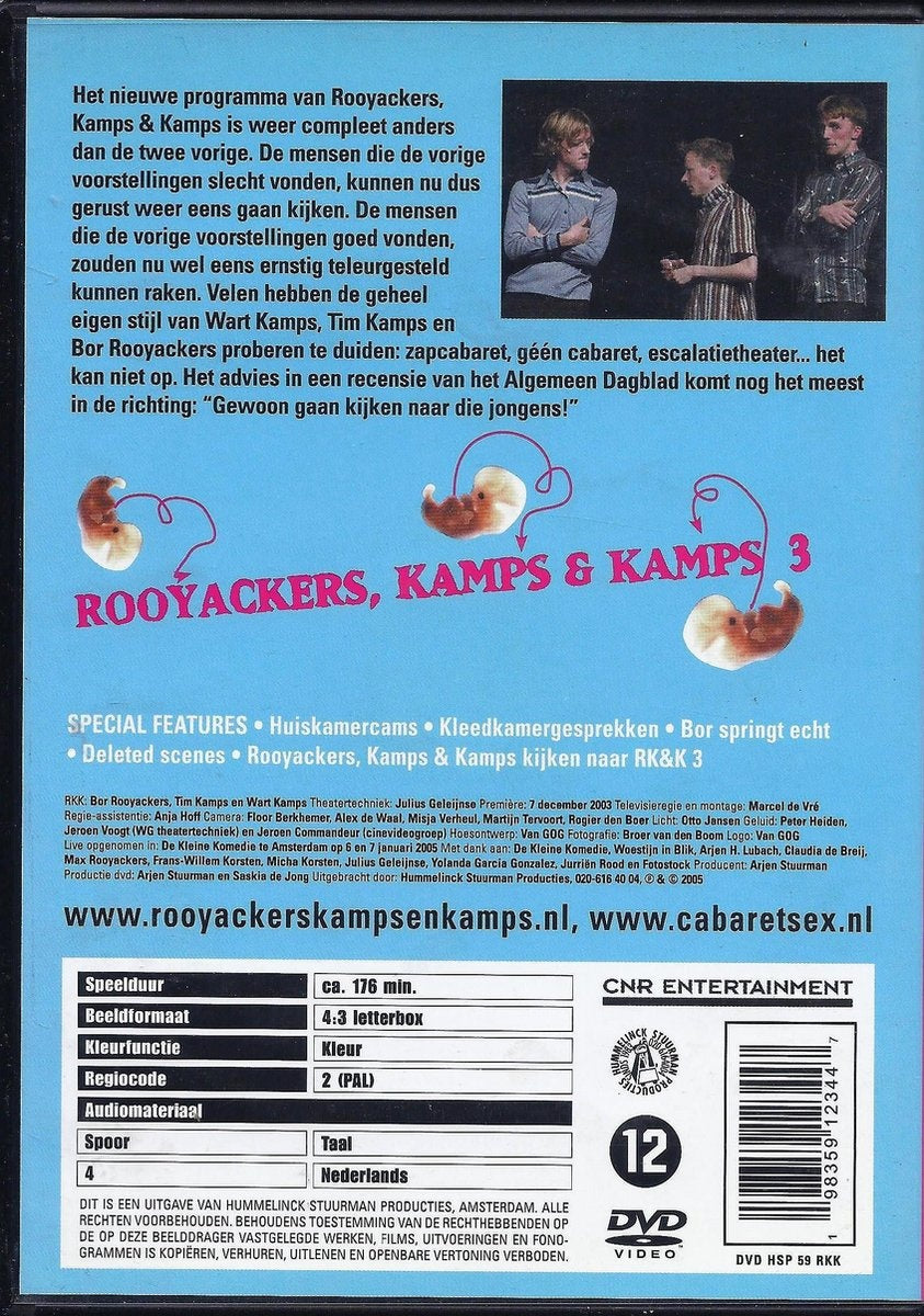 Rooyackers, kamps & kamps 3 – DVD