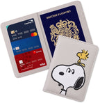 Peanuts snoopy – paspoorthoesje unisex kaarthouder – meerkleurig – standard