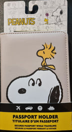 Peanuts snoopy – paspoorthoesje unisex kaarthouder – meerkleurig – standard