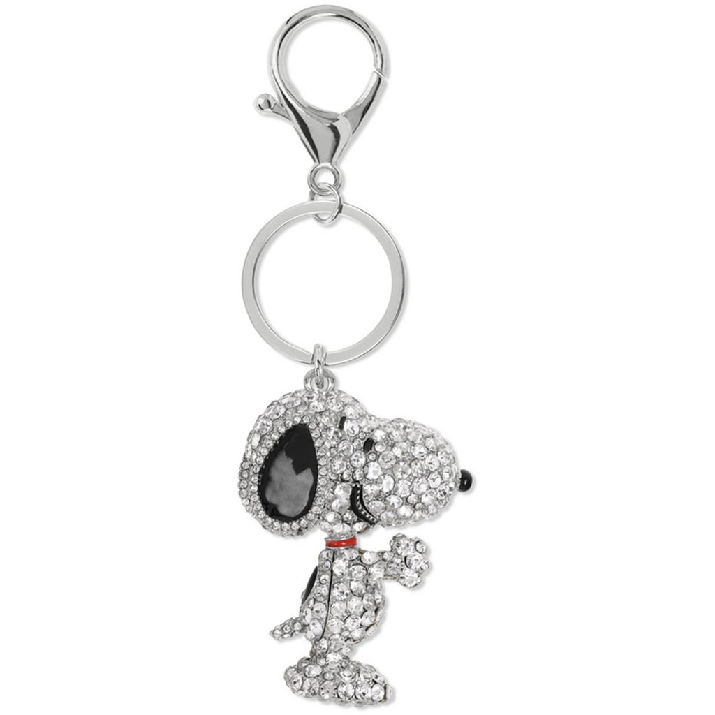 Peanuts snoopy unisex sleutelhanger – zilverkleurig – standard