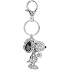 Peanuts snoopy unisex sleutelhanger – zilverkleurig – standard