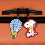 Peanuts snoopy – bagagelabel unisex rugzakhanger – meerkleurig – standard