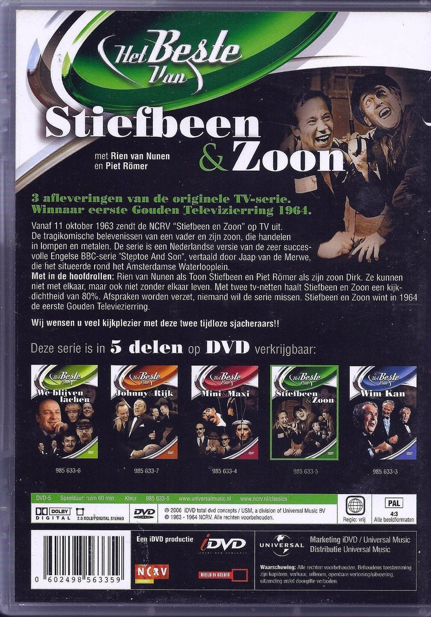 Stiefbeen & zoon – het beste van – DVD