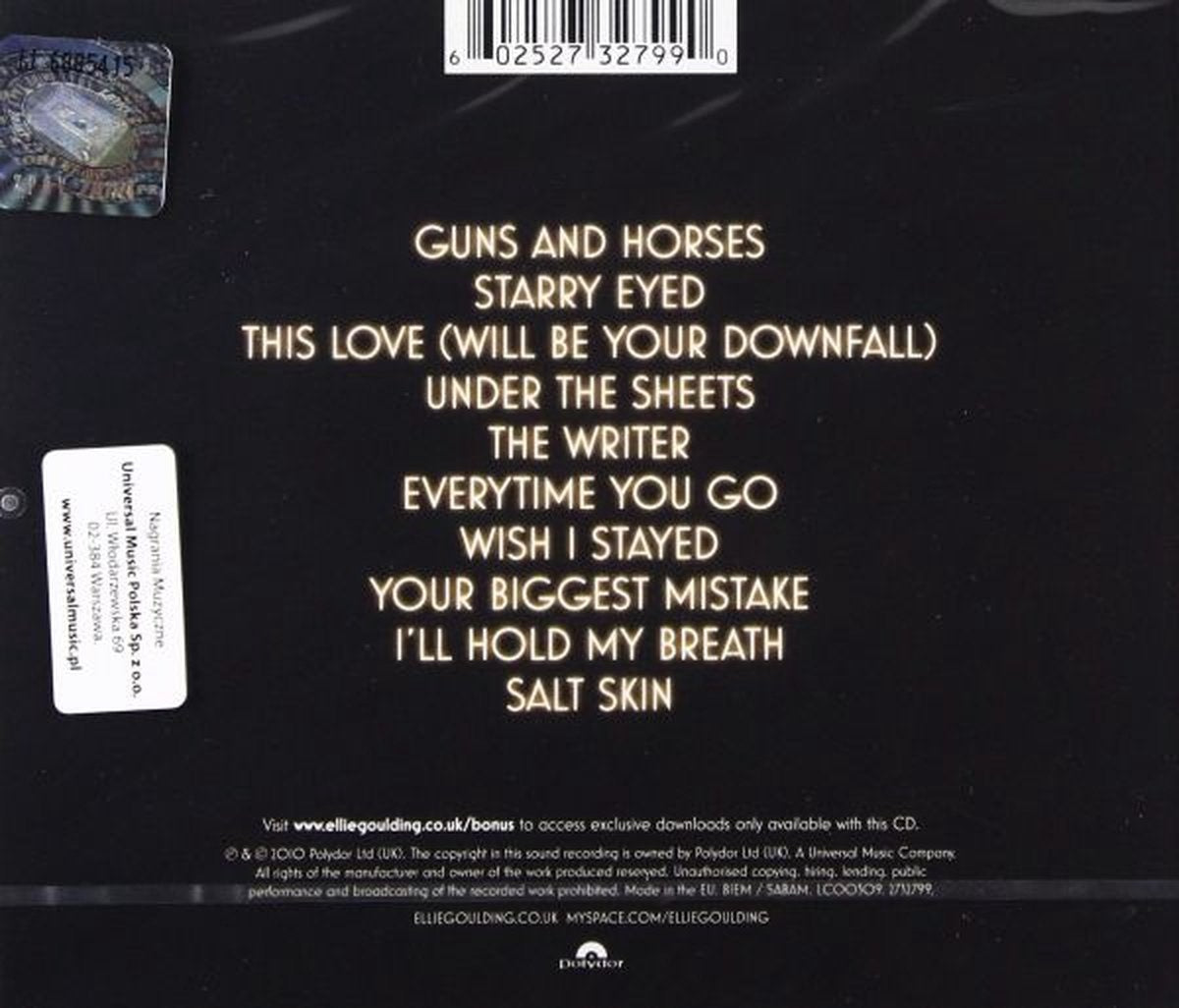 Lights – goulding ellie – CD