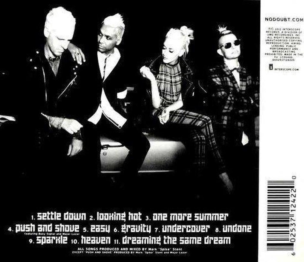 Push and shove – no doubt – CD