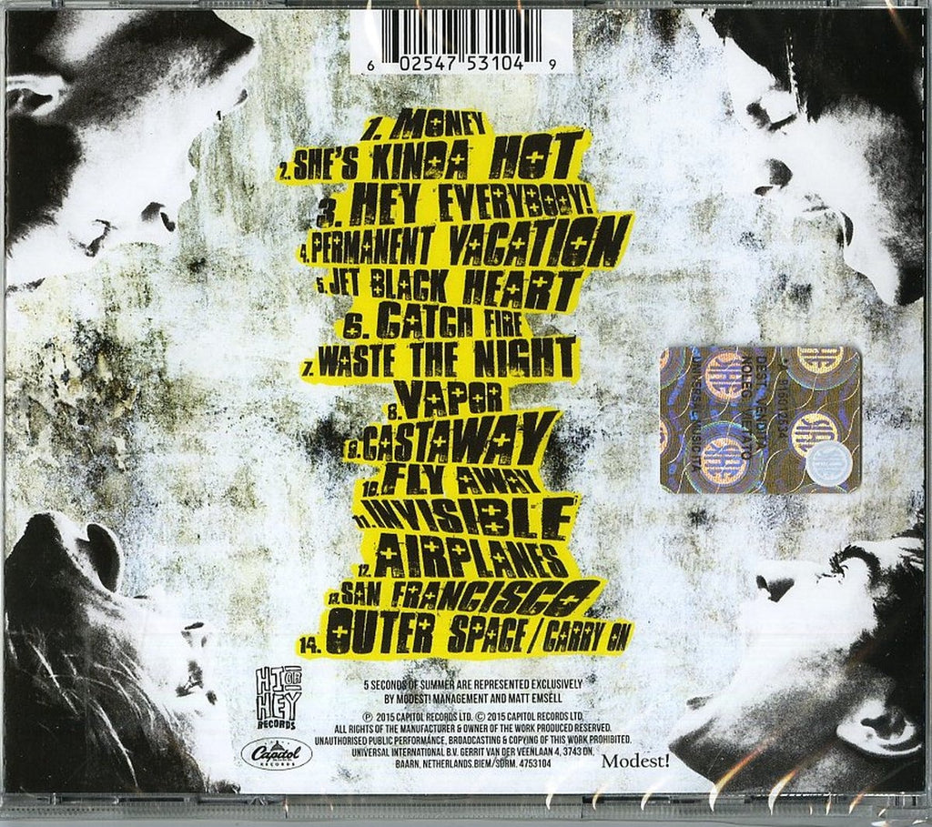 5 seconds of summer – sounds good feels good (CD)