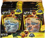Goo jit zu jurassic minis – 1 exemplaar – fidget – stretch – rek – strek – spaar ze allemaal