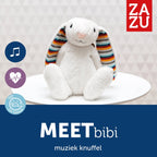 Zazu heartbeat bibi konijn knuffel met geluid