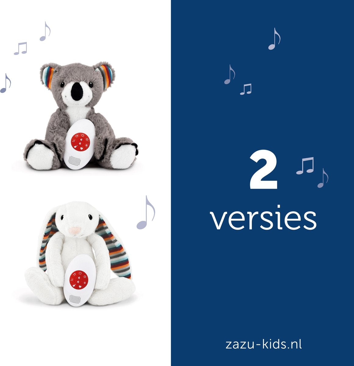 Zazu heartbeat bibi konijn knuffel met geluid