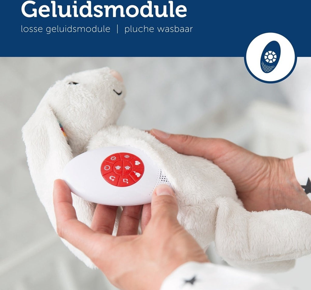 Zazu heartbeat bibi konijn knuffel met geluid