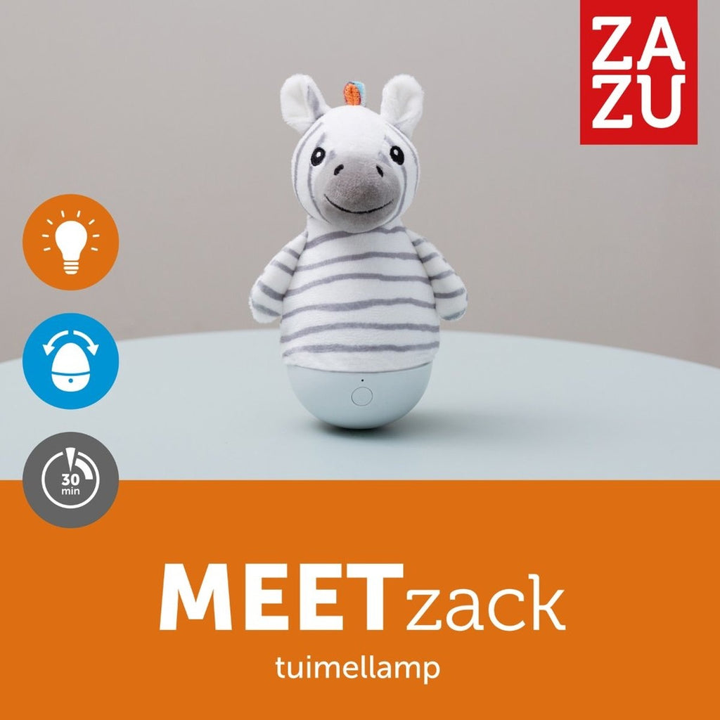 Tumbler nightlight – zack the zebra zack the zebra