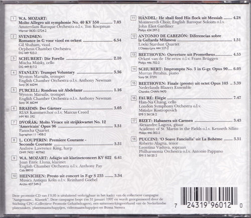 Aangenaam klassiek 1996 – CD