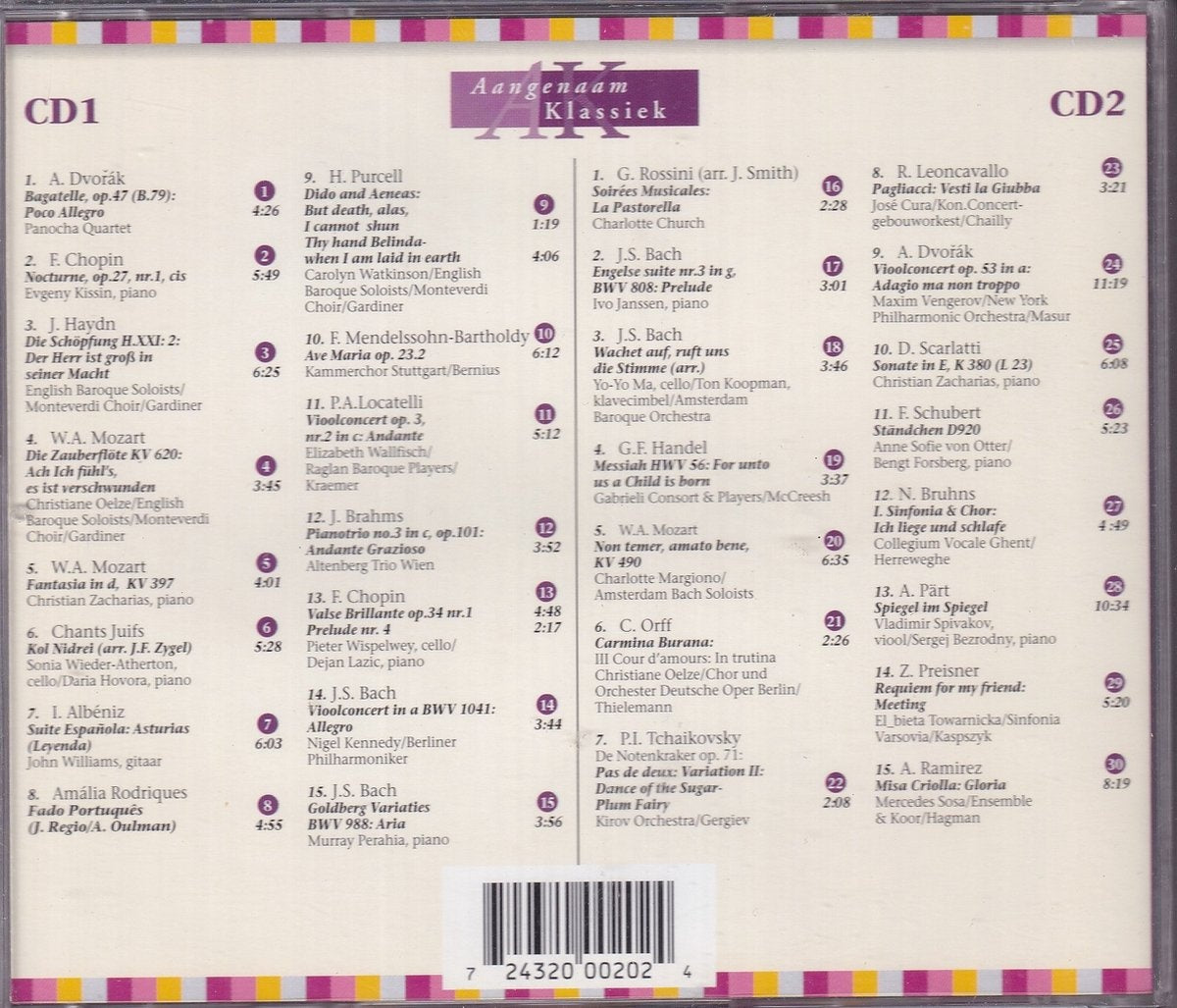 Aangenaam klassiek editie 2000 – CD