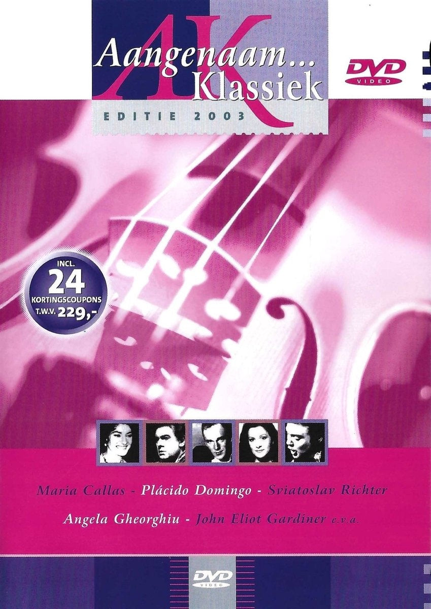 Aangenaam klassiek 2003 – DVD