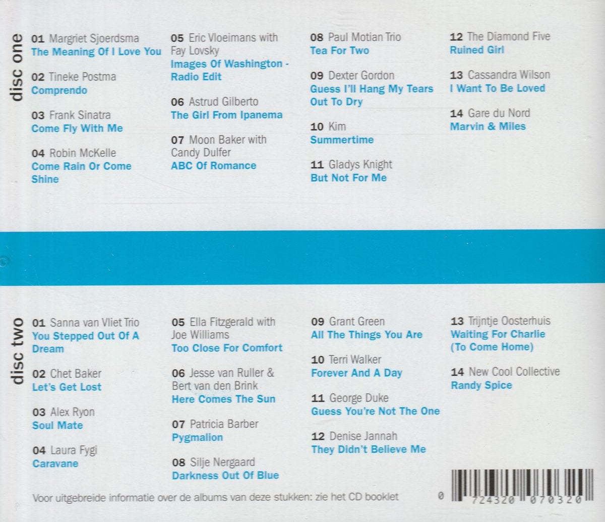 Aangenaam jazz 2007 – CD