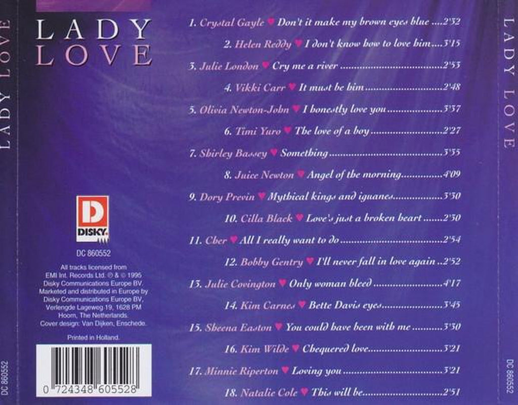 Lady love [disky] – CD