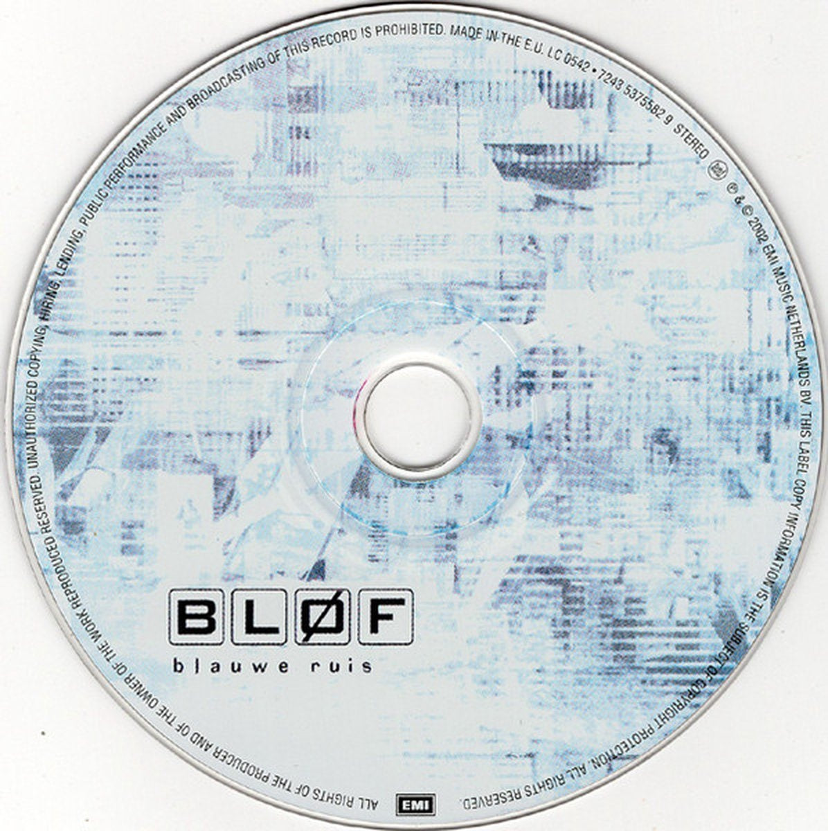 Blof – blauwe ruis – CD