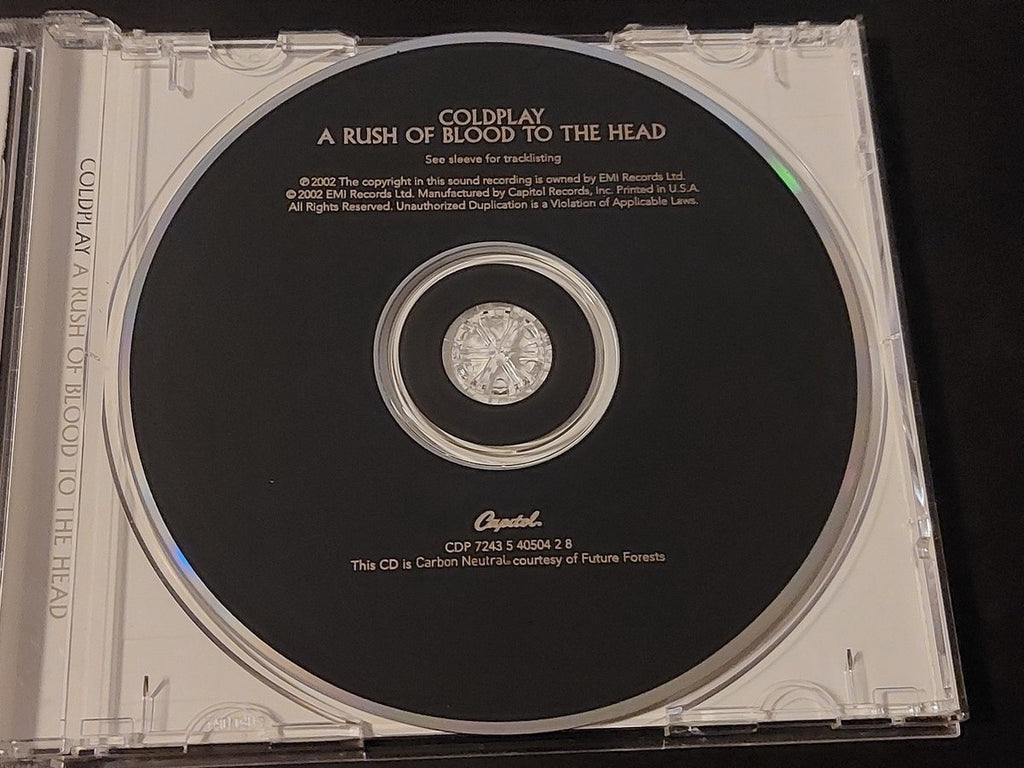 A rush of blood to the head – CD