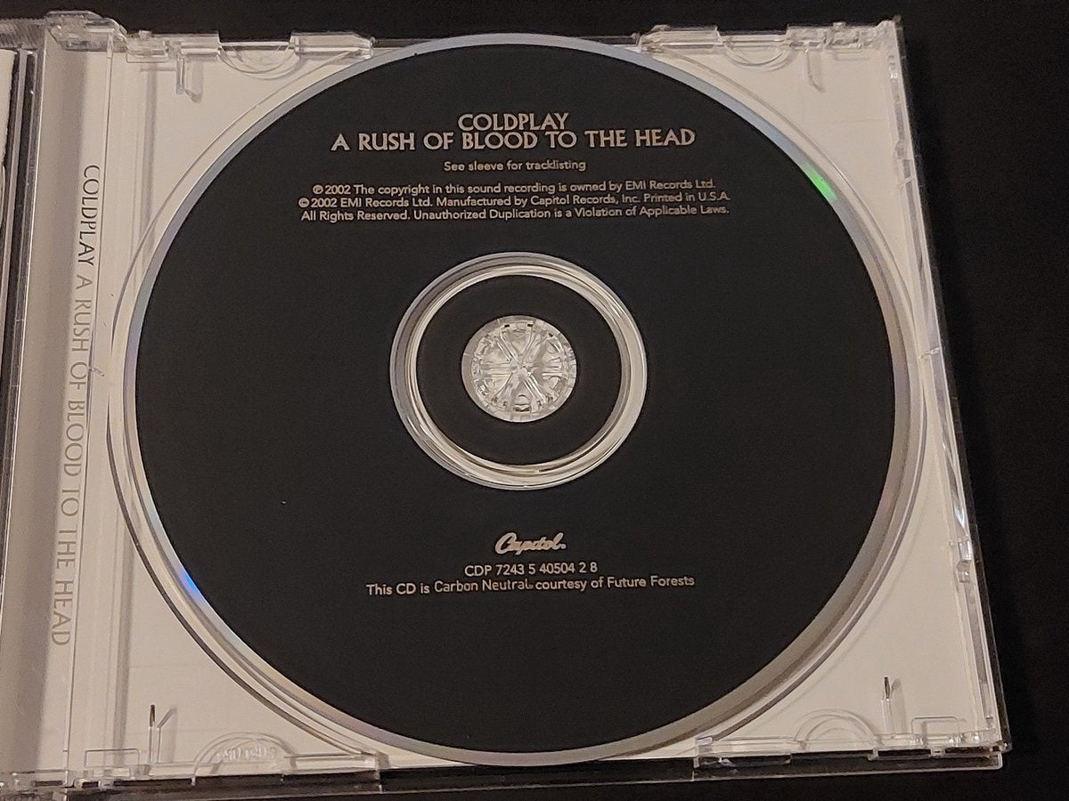 A rush of blood to the head – CD