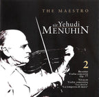 The maestro 2 – johannes brahms, antonio vivaldi, ludwig van beethoven – sir yehudi menuhi (viool), hephzibah menuhin (piano) – CD