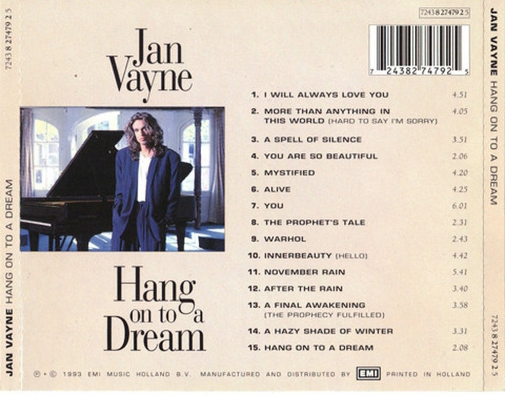 Hang on to a dream – CD