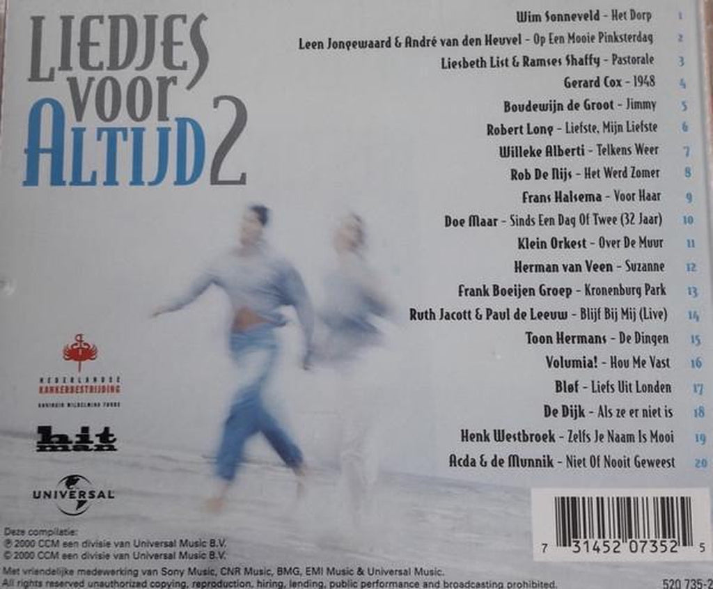 Liedjes voor altijd – CD