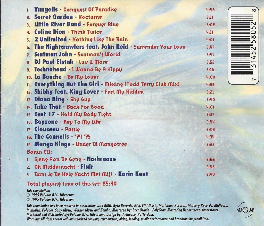 The greatest hits '95 vol. 2 – CD