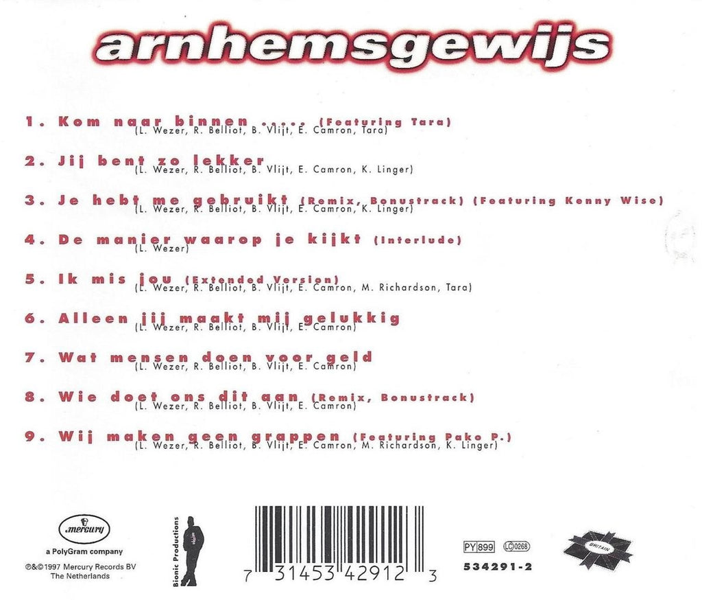 Wij maken geen grappen – CD