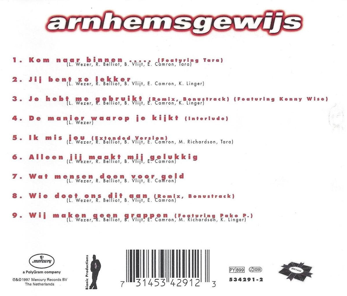 Wij maken geen grappen – CD