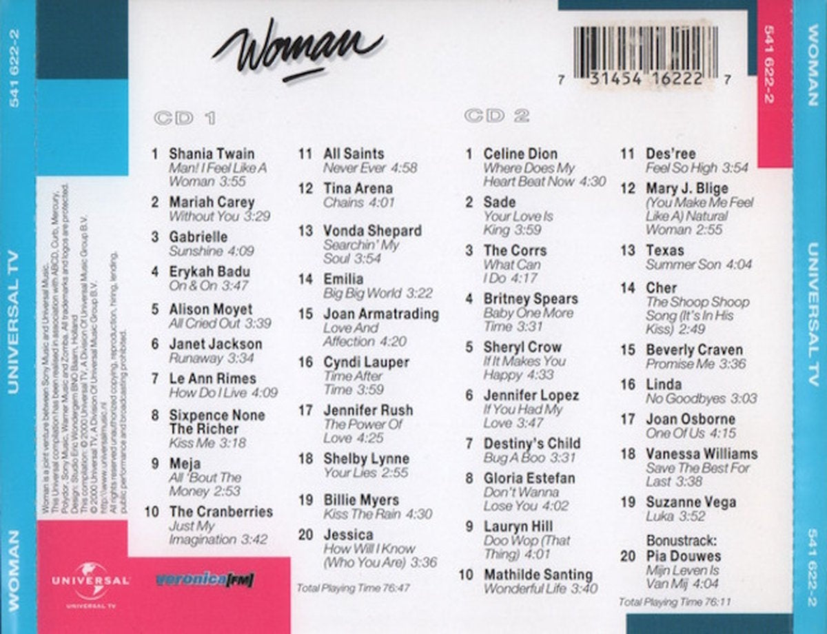 Woman 2-CD