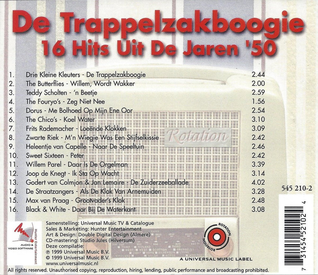 Trappelzakboogie – CD