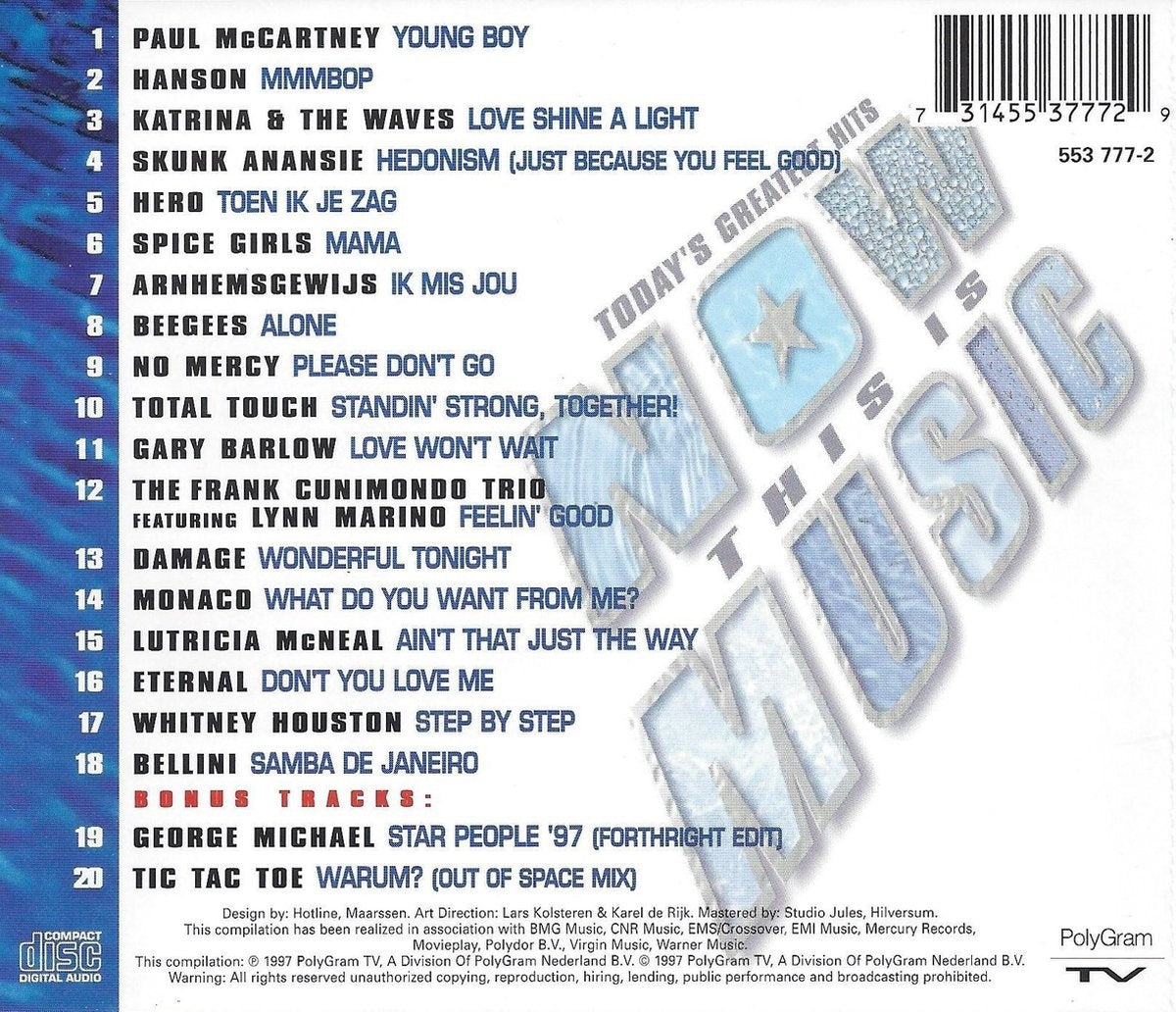 Now this is music 1, various – media condition: very good plus (vg+) – 1 x CD compilation