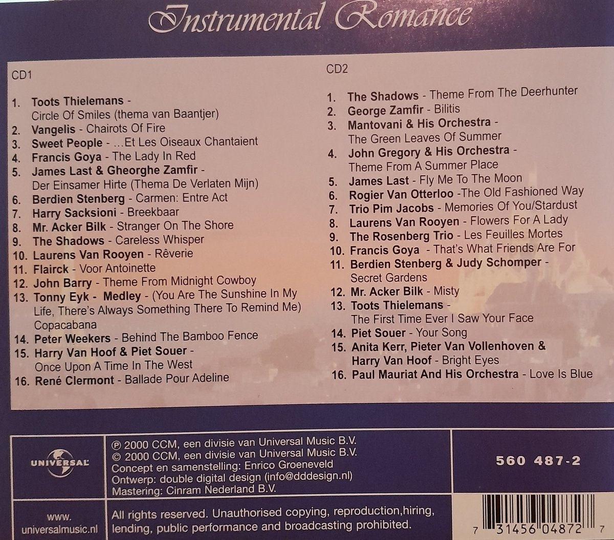 Instrumentale romance – CD
