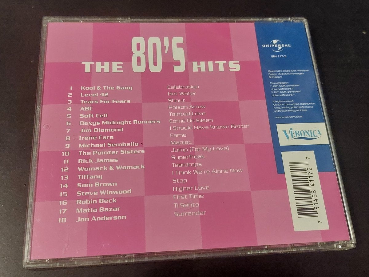 The 80's hits – CD