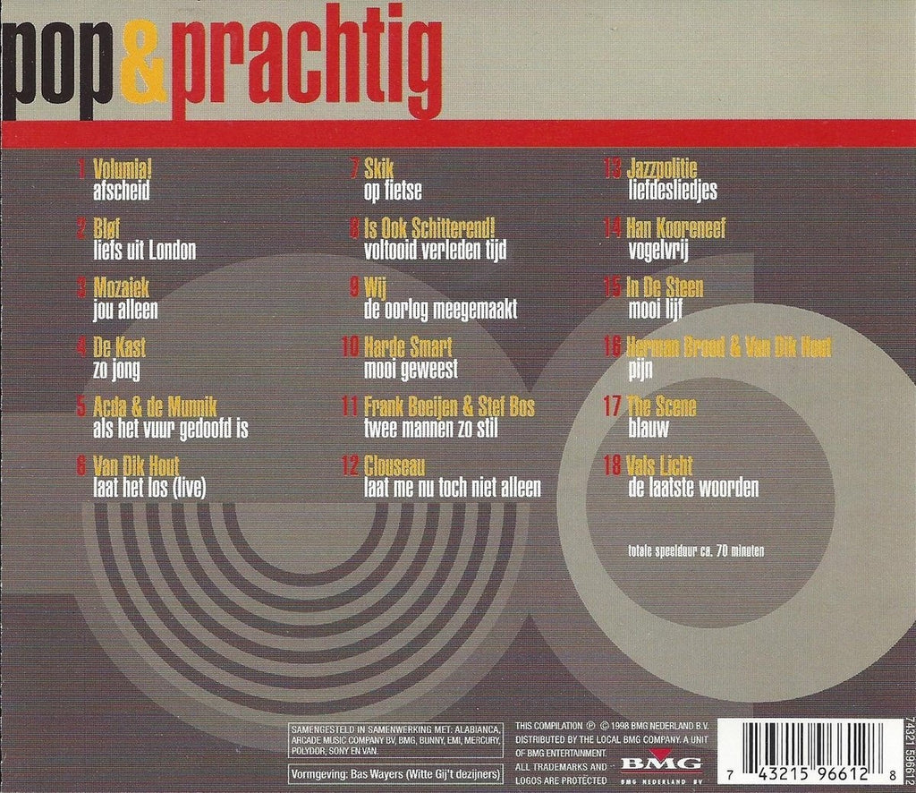 Pop & prachtig, various – media condition: very good plus (vg+) – 1 x CD compilation