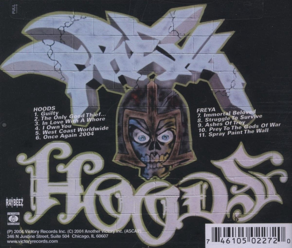 Hoods/freya split – CD