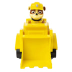 Paw patrol – rubble's bulldozer – speelgoedauto met speelfiguur – 68% gerecycled plastic – duurzaam speelgoed