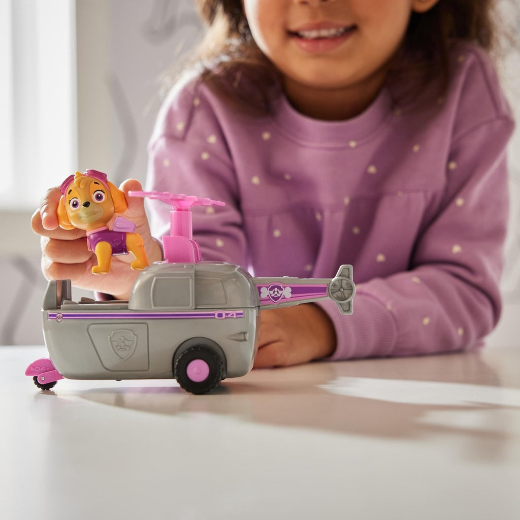 Paw patrol – skye's helicopter – speelgoedhelikopter met speelfiguur