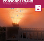 Zazu henry de egel zonsondergang projector