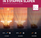 Zazu henry de egel zonsondergang projector