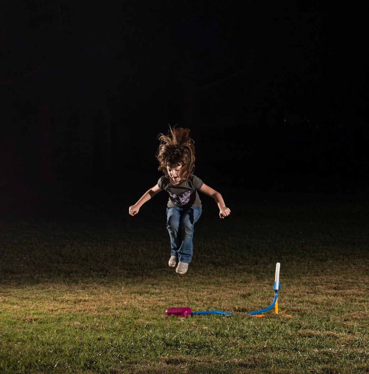 Stomp rocket 365044 stomp rocket jr. glow – 4 raketten – speelgoed