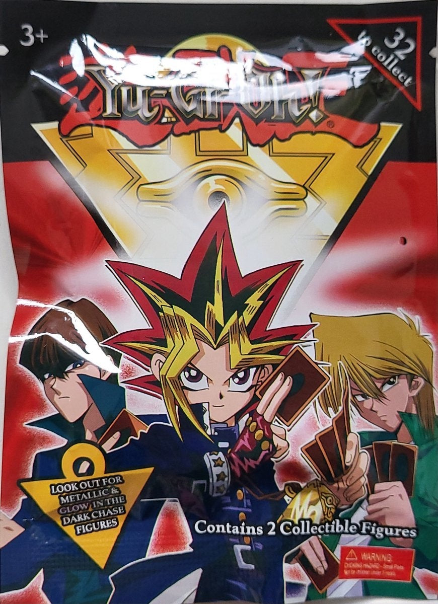 Yu-gi-oh blind bag figuur – 2 pack – 3 cm groot – verzamel ze alle 32