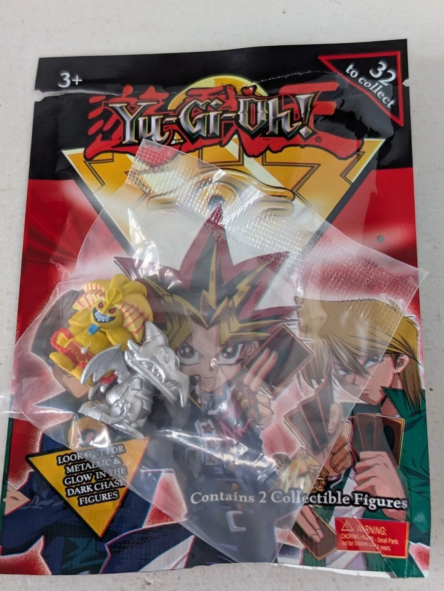 Yu-gi-oh blind bag figuur – 2 pack – 3 cm groot – verzamel ze alle 32