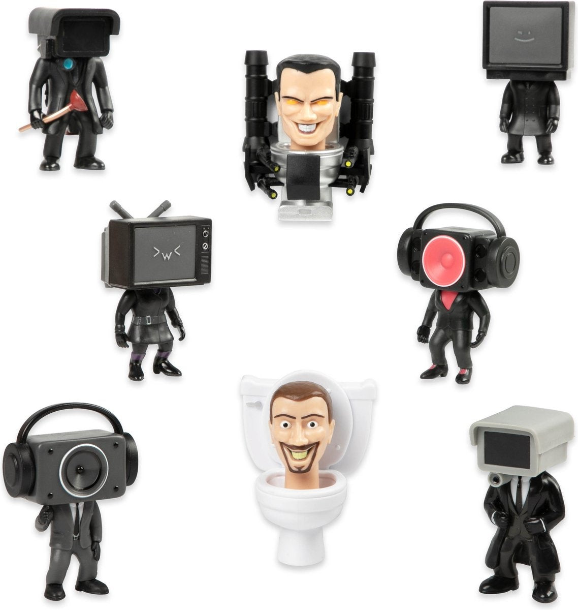 Skibidi toilet – standaard figuren 11.25 cm
